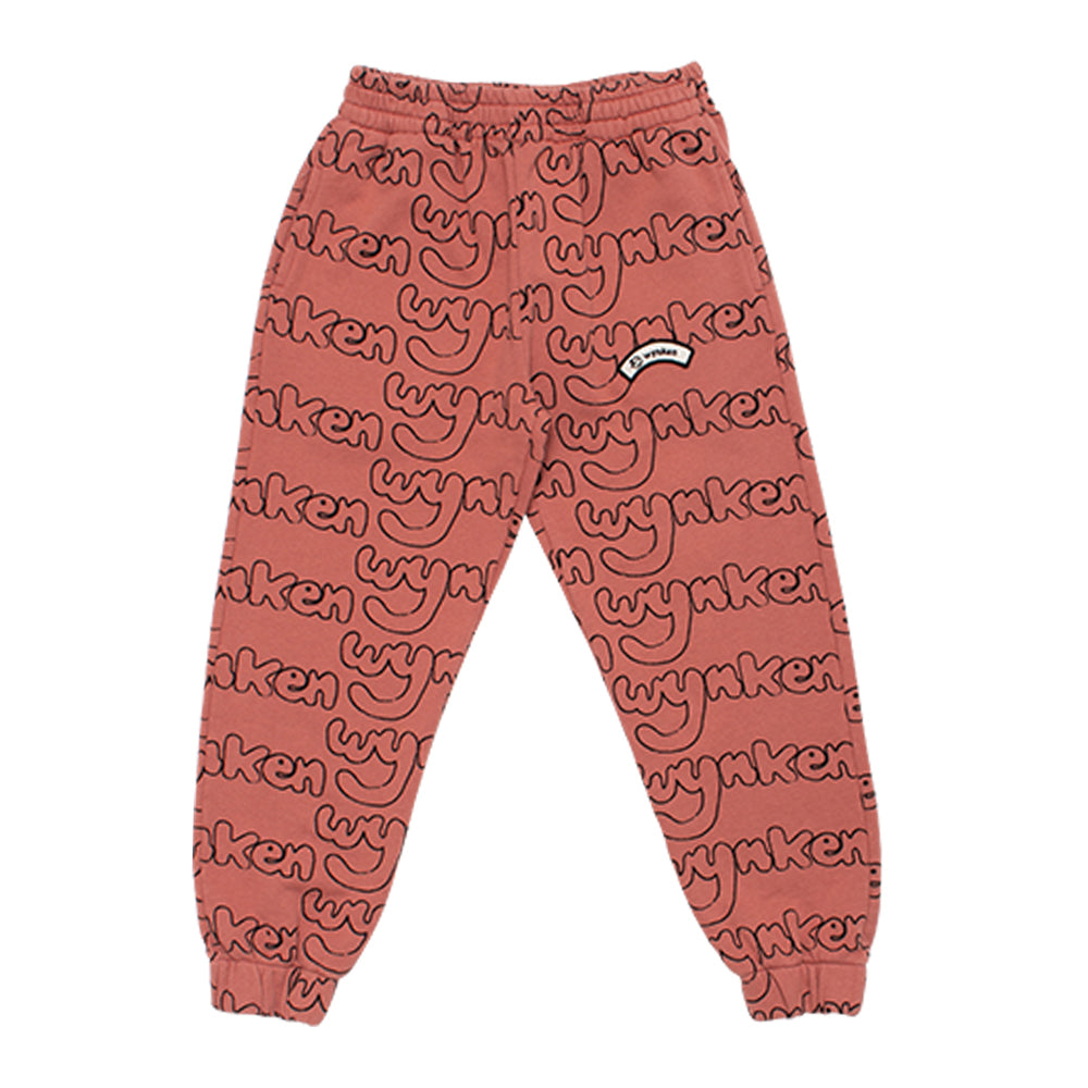 Boys & Girls Red Logo Trousers