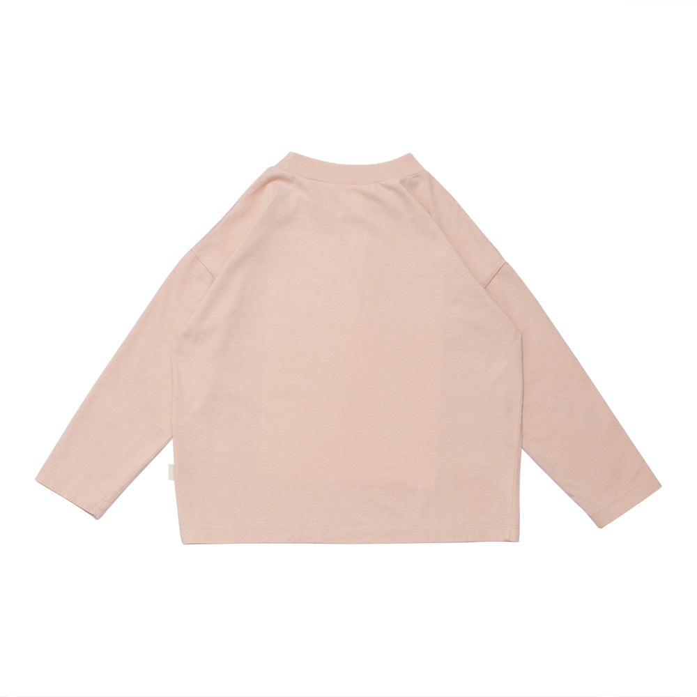 Boys & Girls Pink Logo Cotton T-Shirt