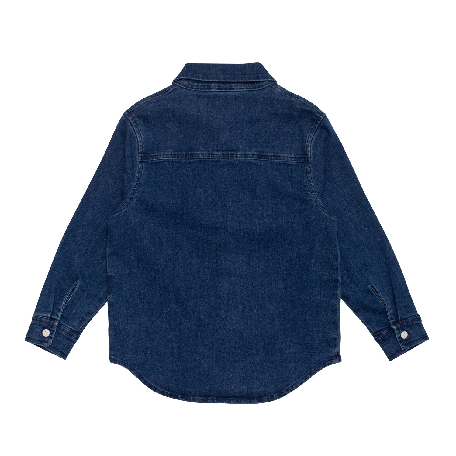 Boys & Girls Blue Denim Shirt