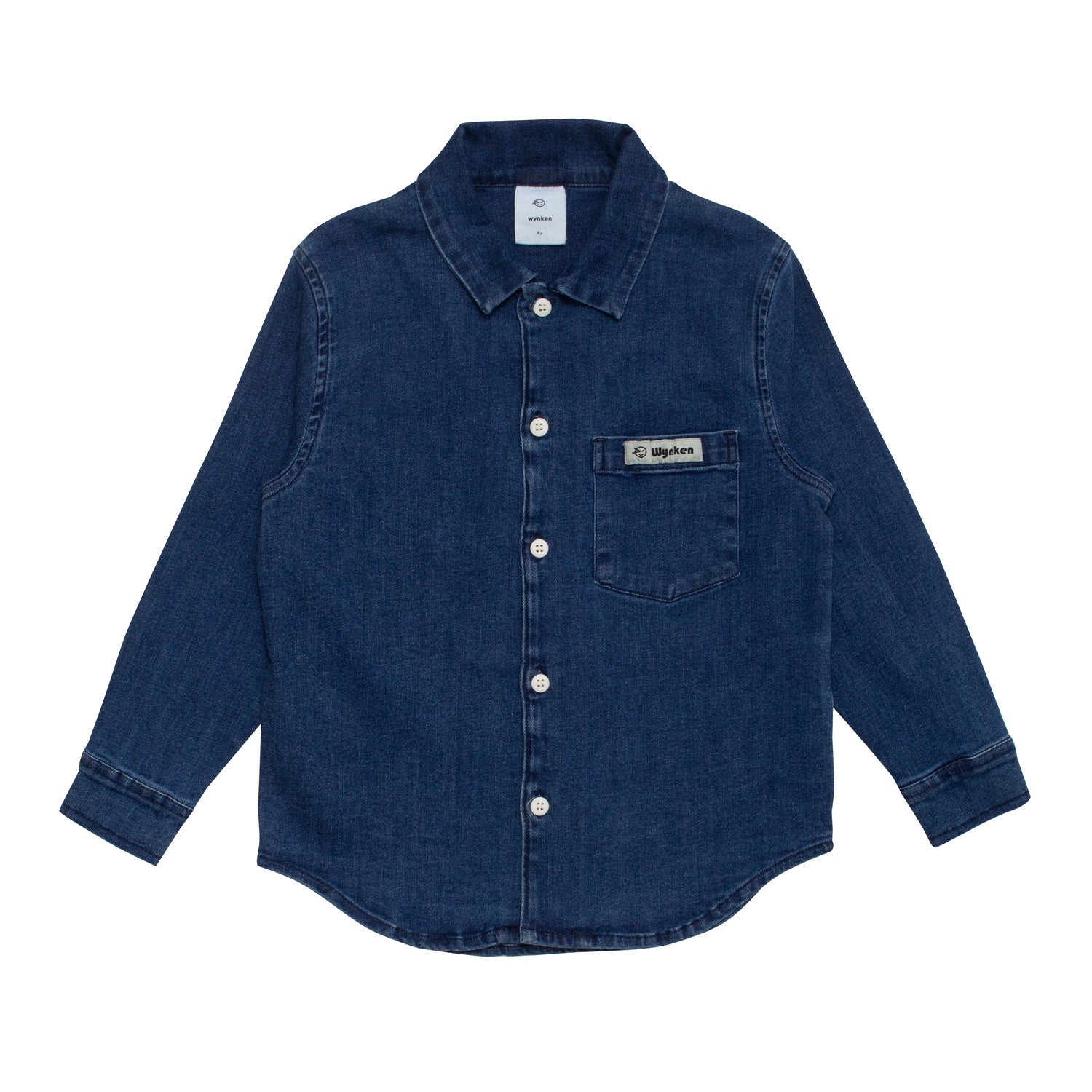 Boys & Girls Blue Denim Shirt