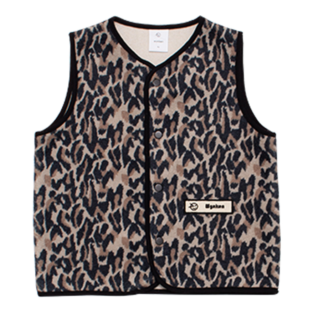 Boys & Girls Leopard Gilet