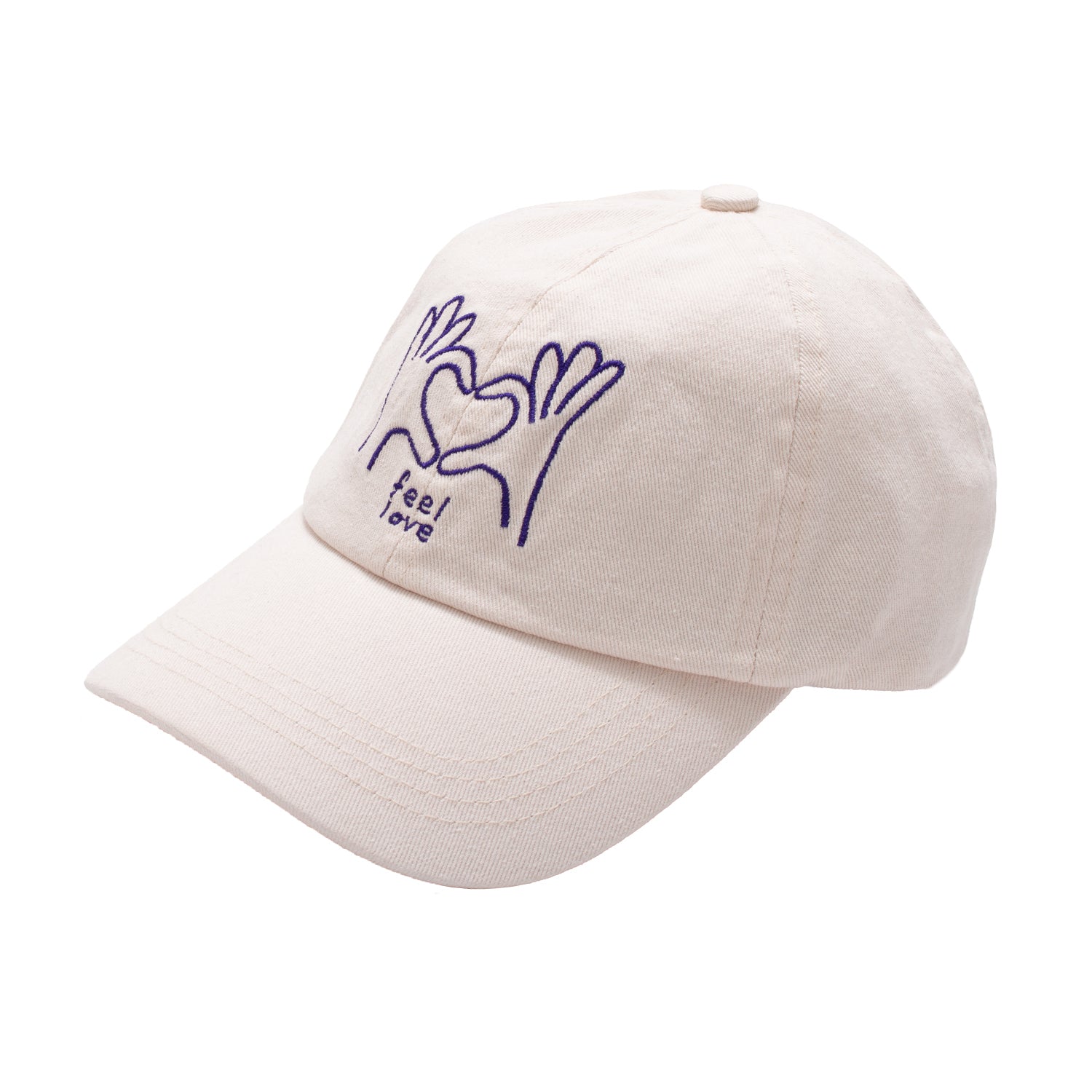 Boys & Girls White Logo Cap