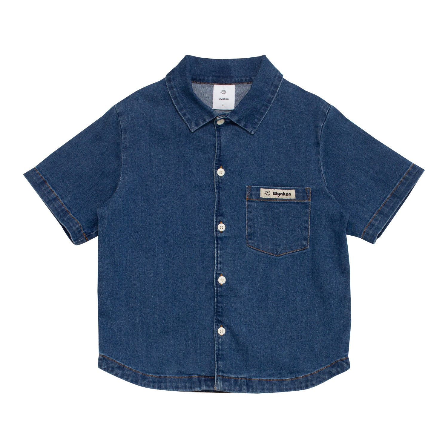 Boys & Girls Blue Denim Shirt