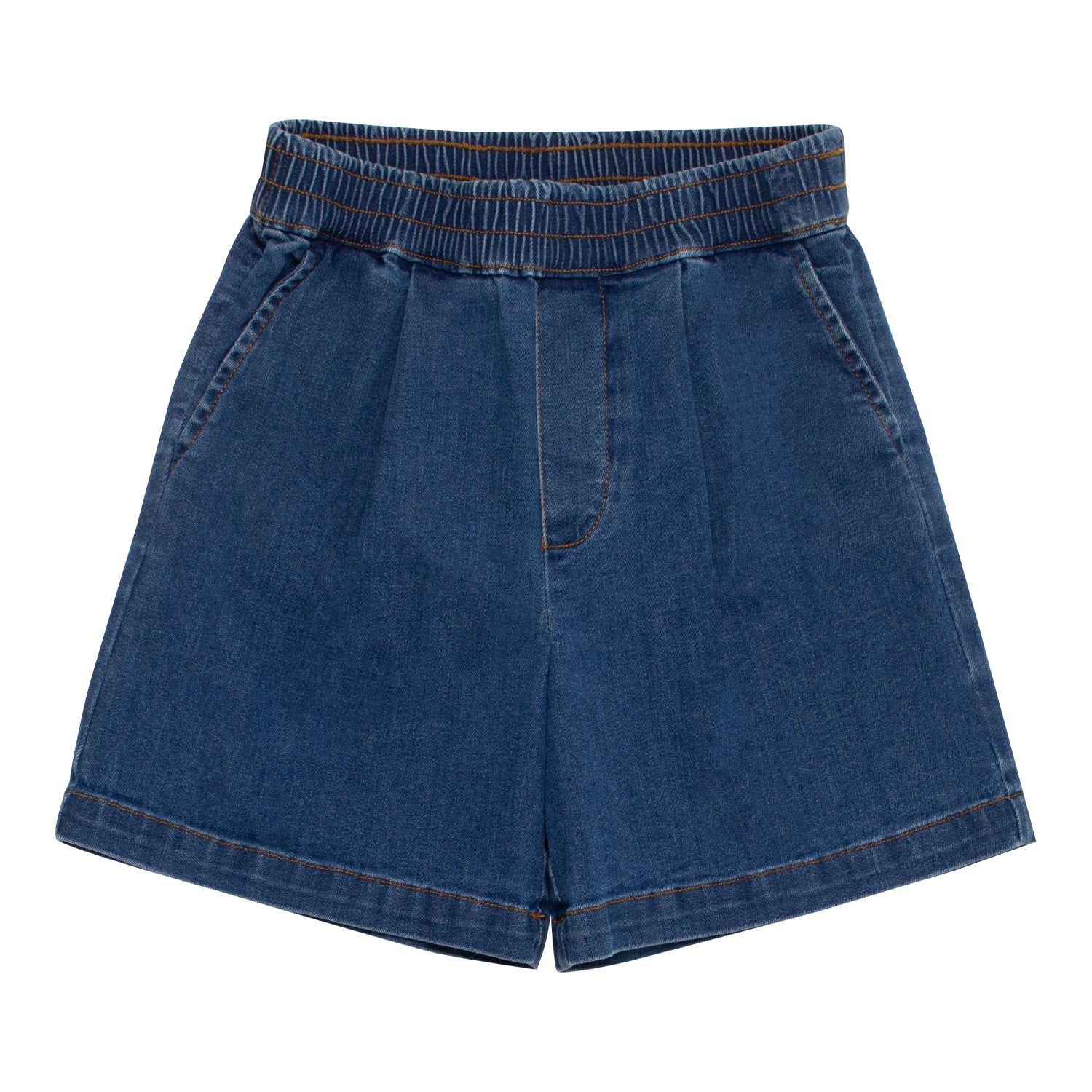 Boys & Girls Grey Denim Shorts
