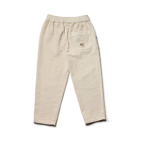 Boys & Girls Beige Cotton Trosuers