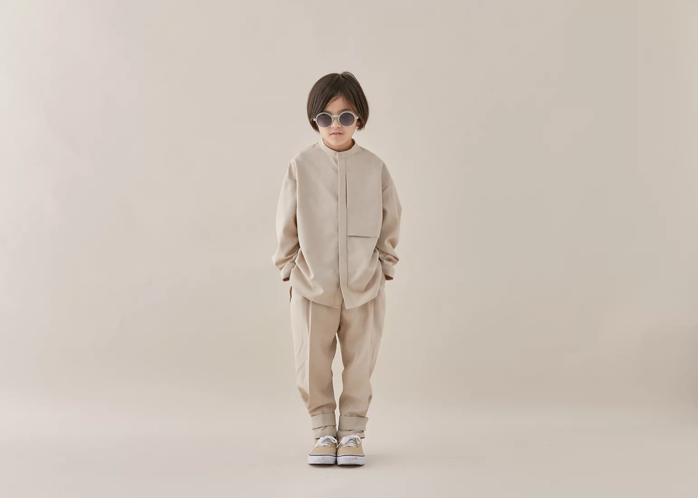 Boy & Girls Beige Shirts