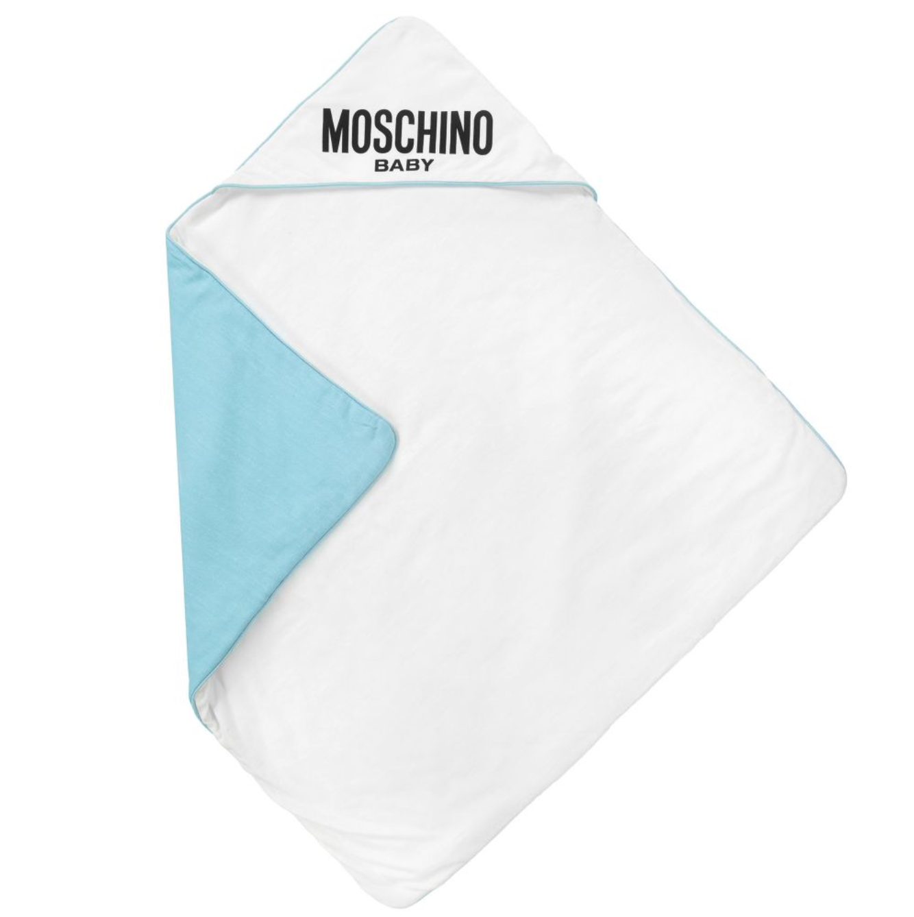 Babies Light Blue Teddy Bear Blanket