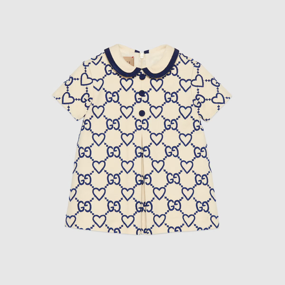 Baby Girls White GG Dress