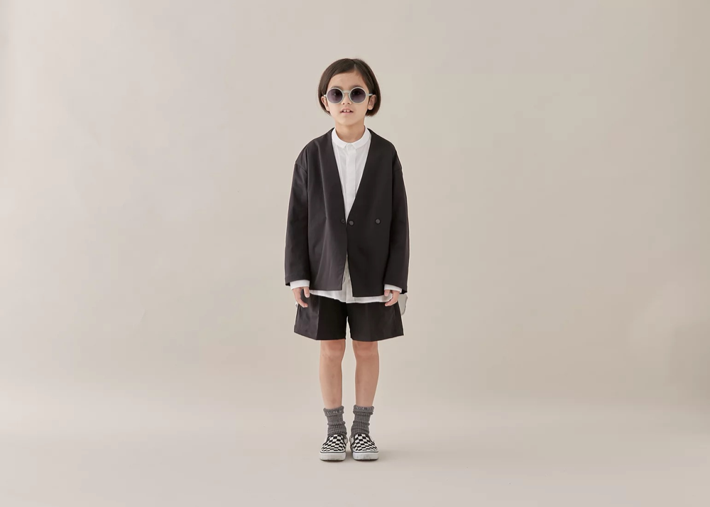 Boys & Girls Black Shorts