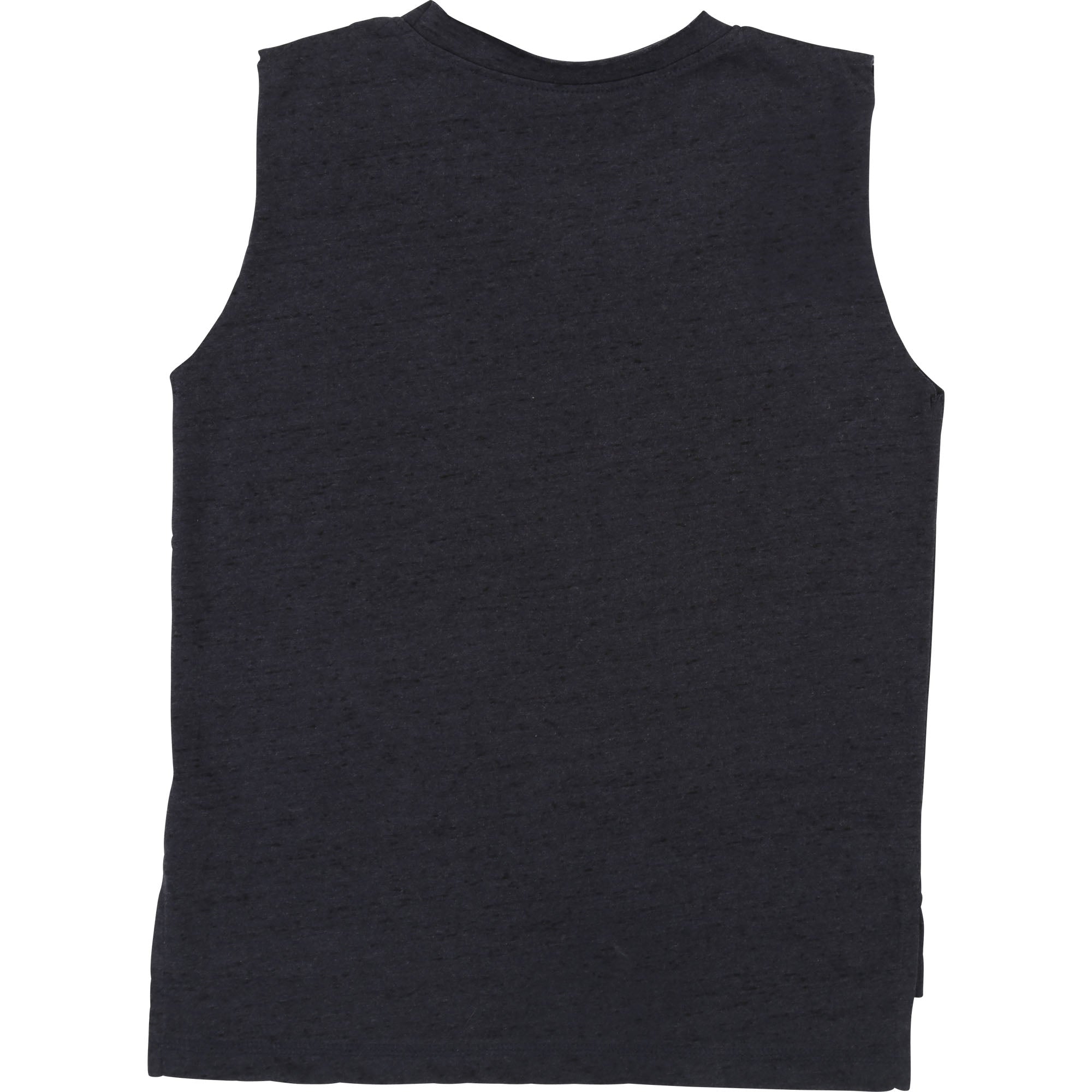 Girls Navy & Red Cotton Vest