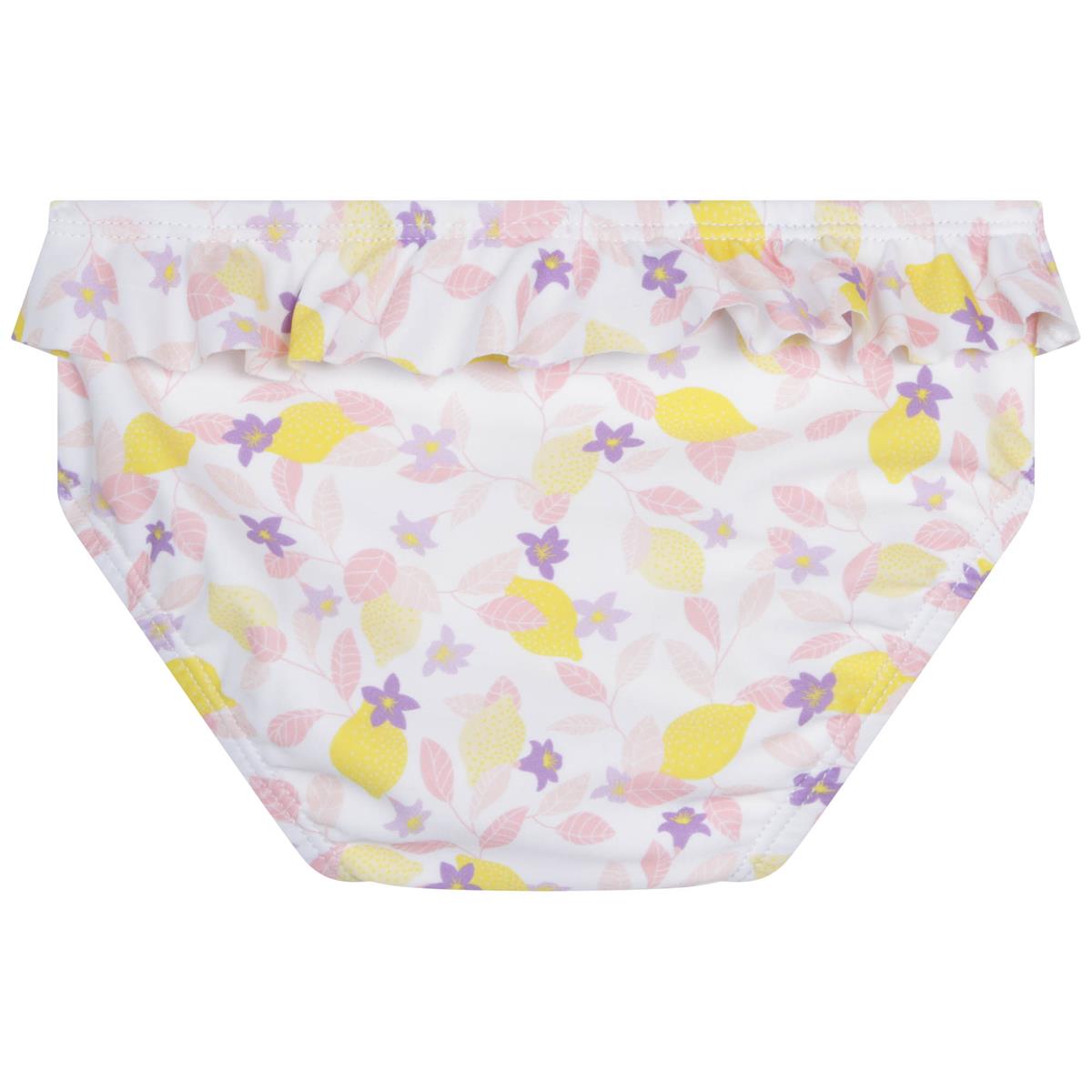Girls White Swim Shorts