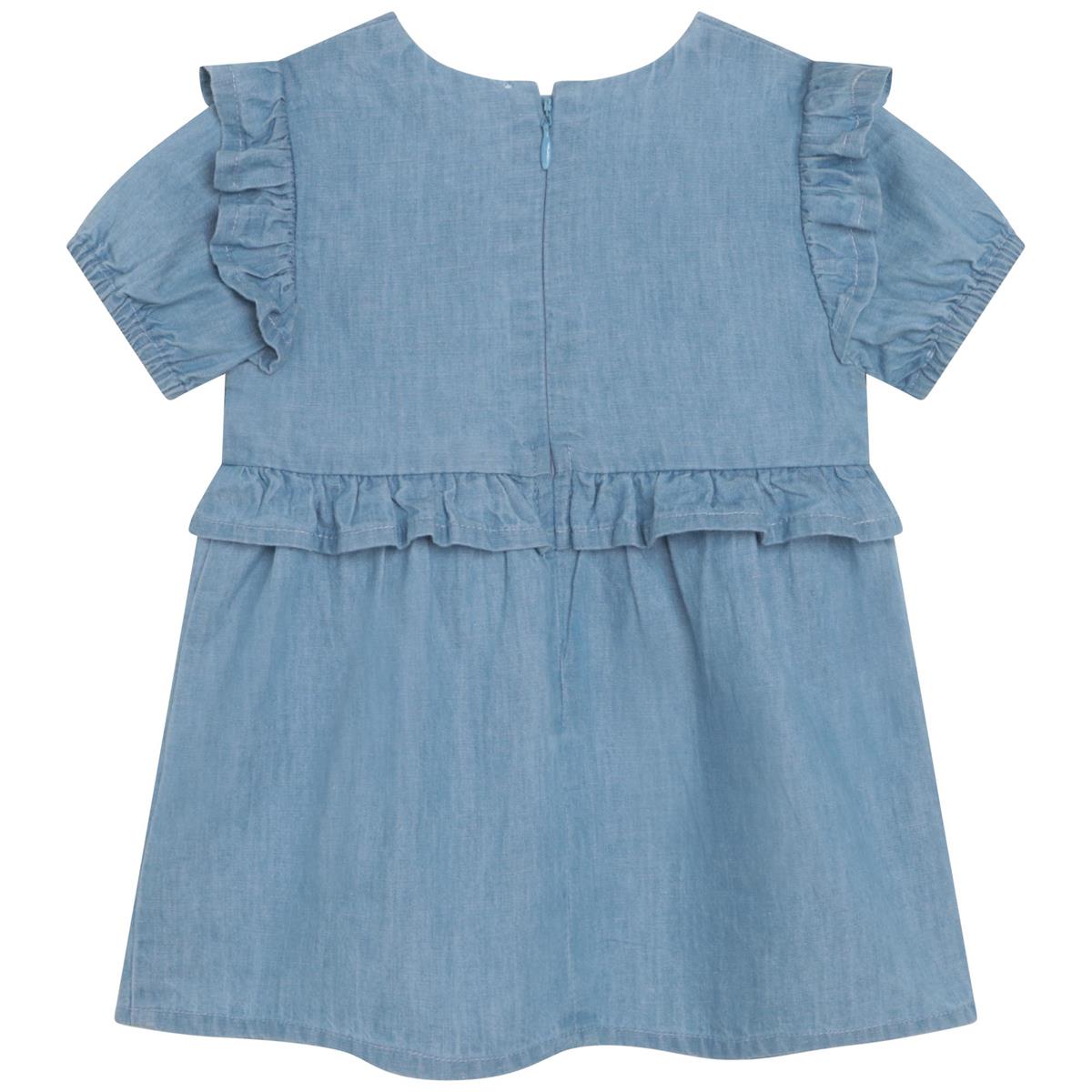 Girls Blue Denim Dress