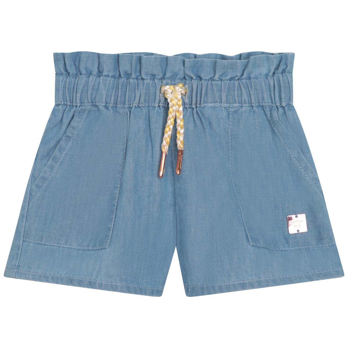 Girls Blue Denim Shorts