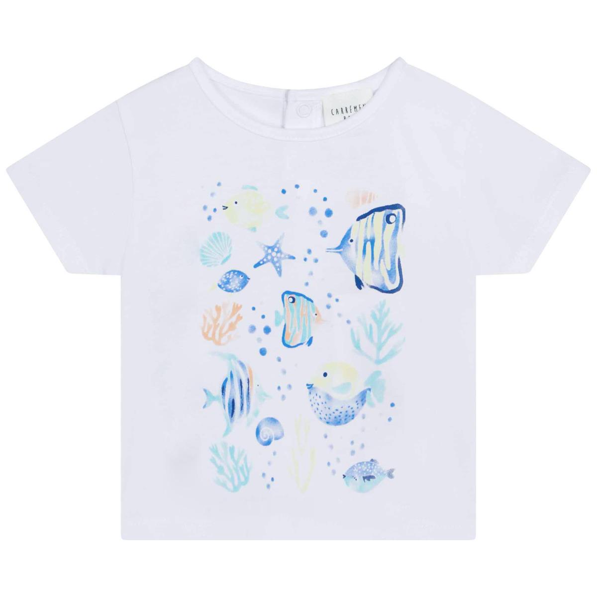Girls White T-Shirt