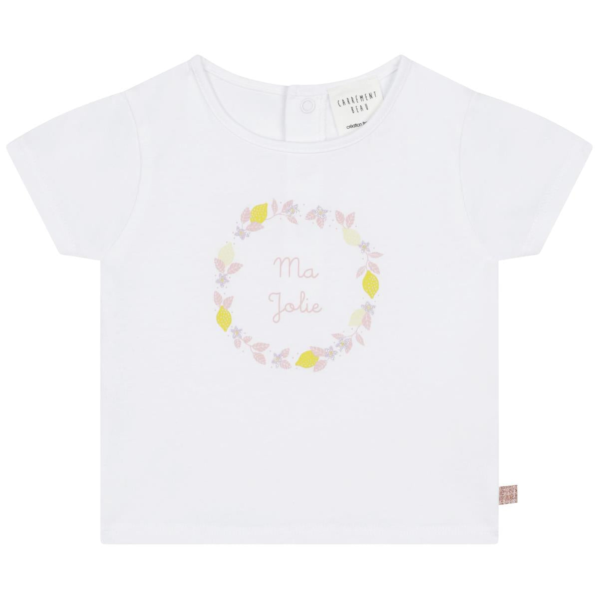 Girls White T-Shirt