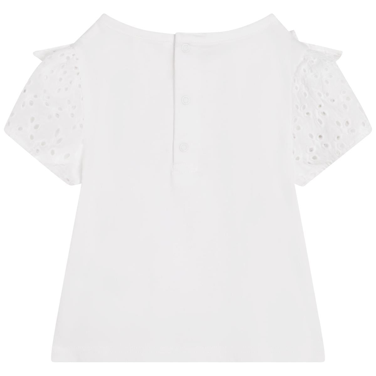 Girls White T-Shirt