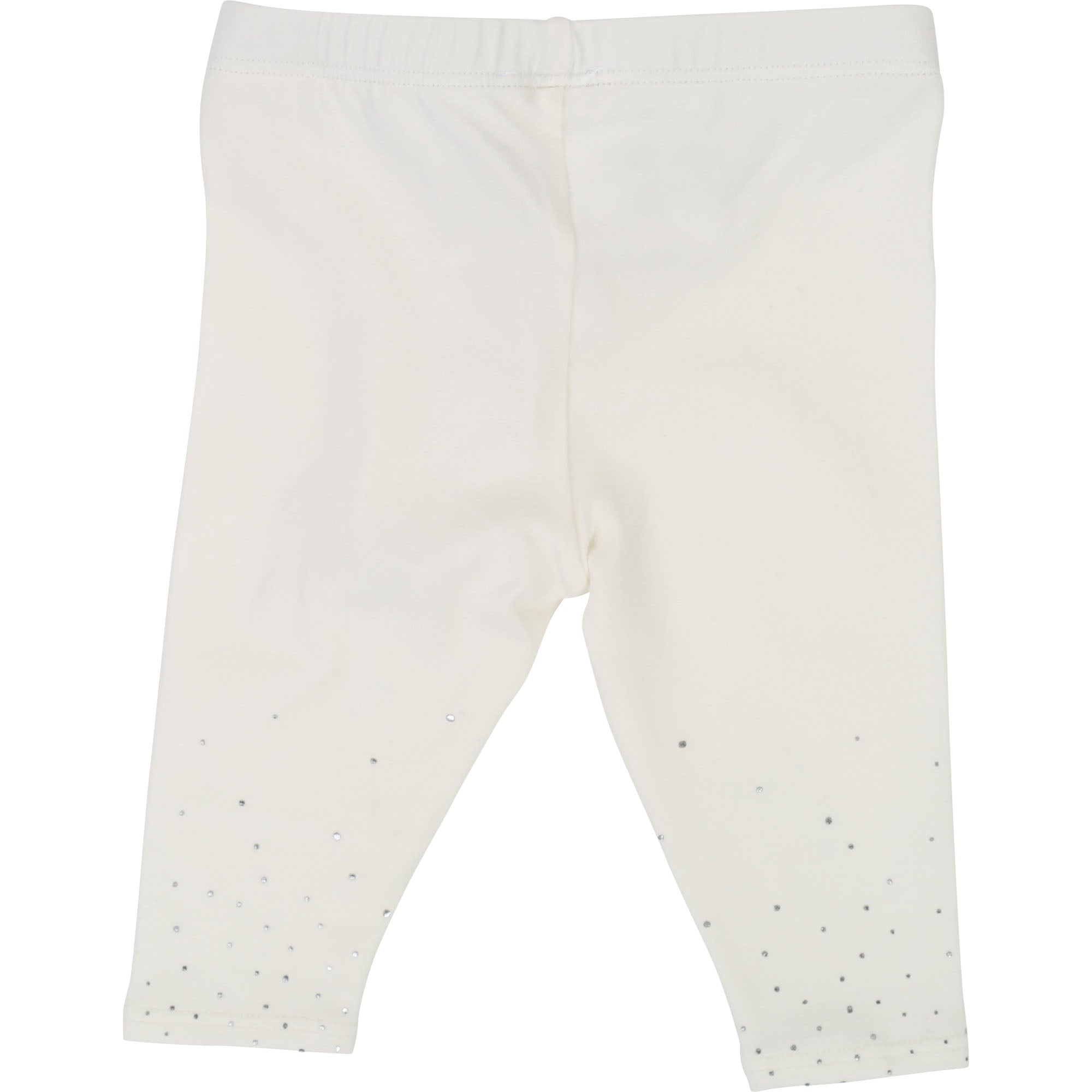 Baby Girls Grey Cotton Trousers