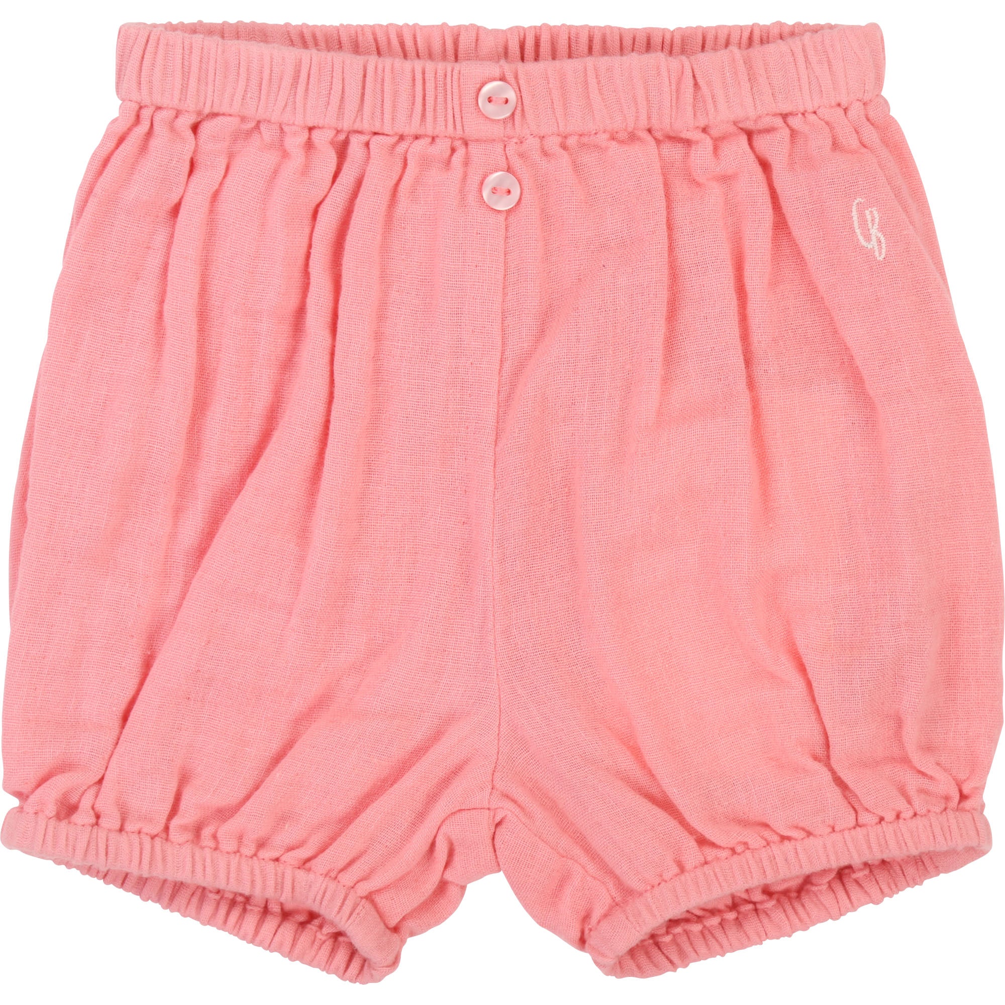 Baby Girls Pink Cotton Bloomers