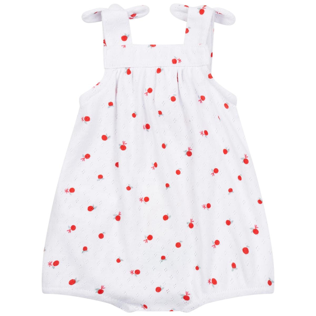 Baby Girls Wihte Jumpsuit