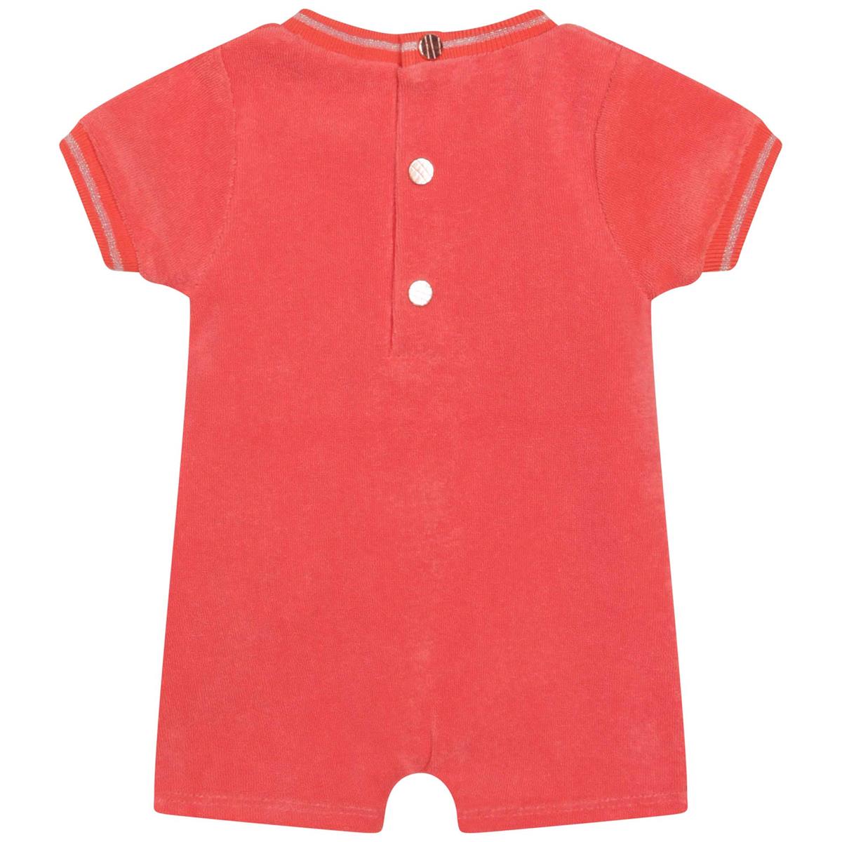 Baby Girls Pink Babysuit