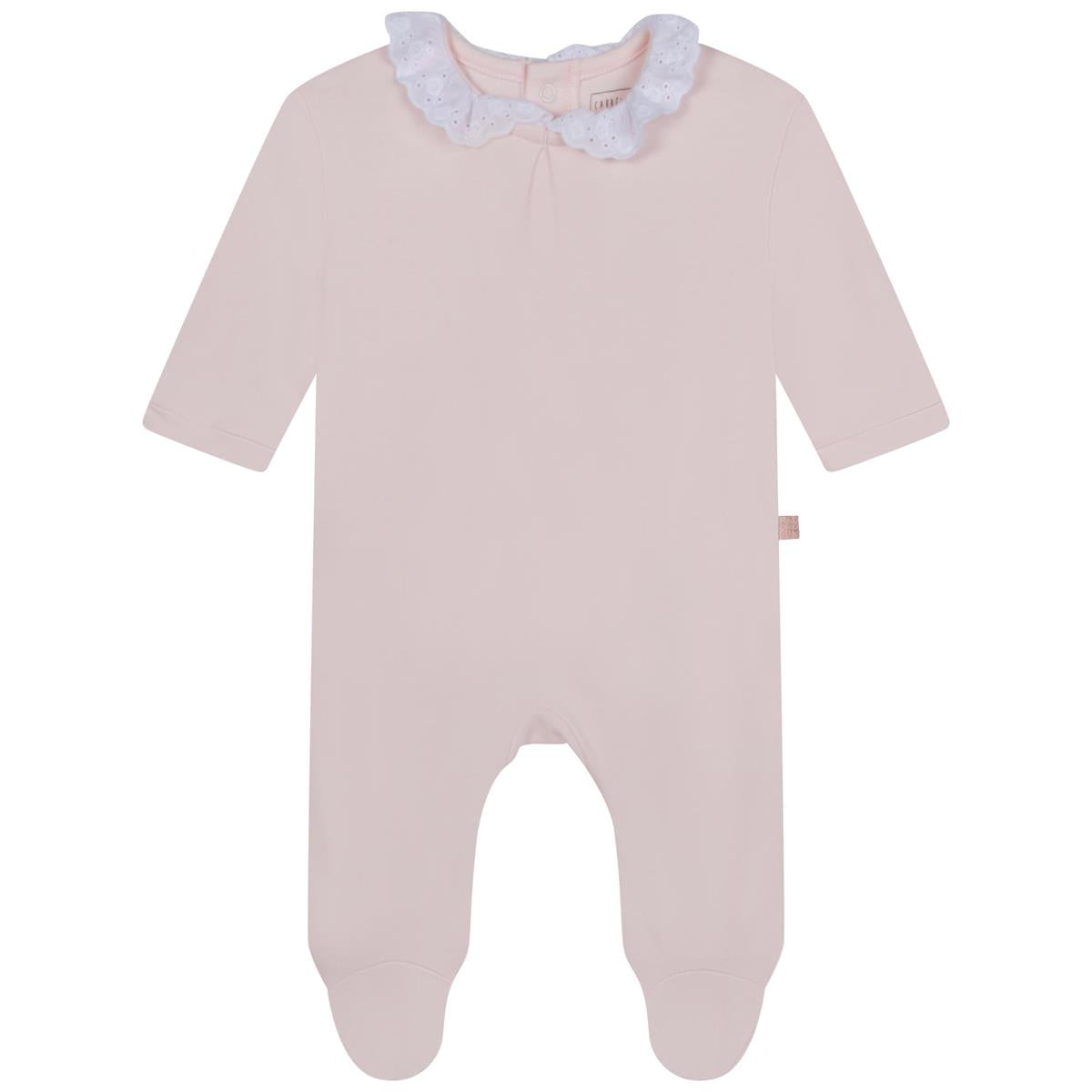 Baby Girls Pink Babysuit
