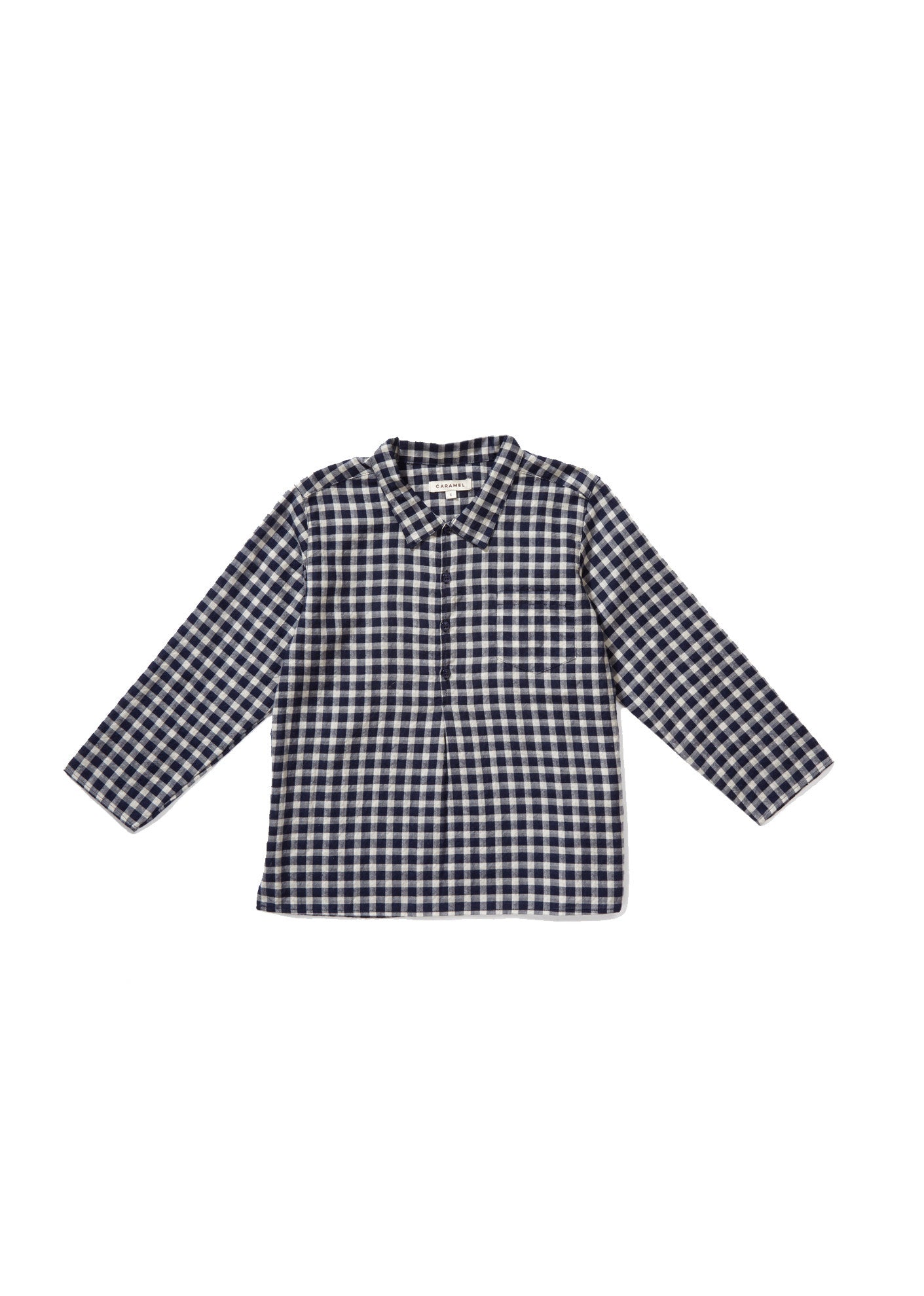 Boys Box Check Woven Shirt