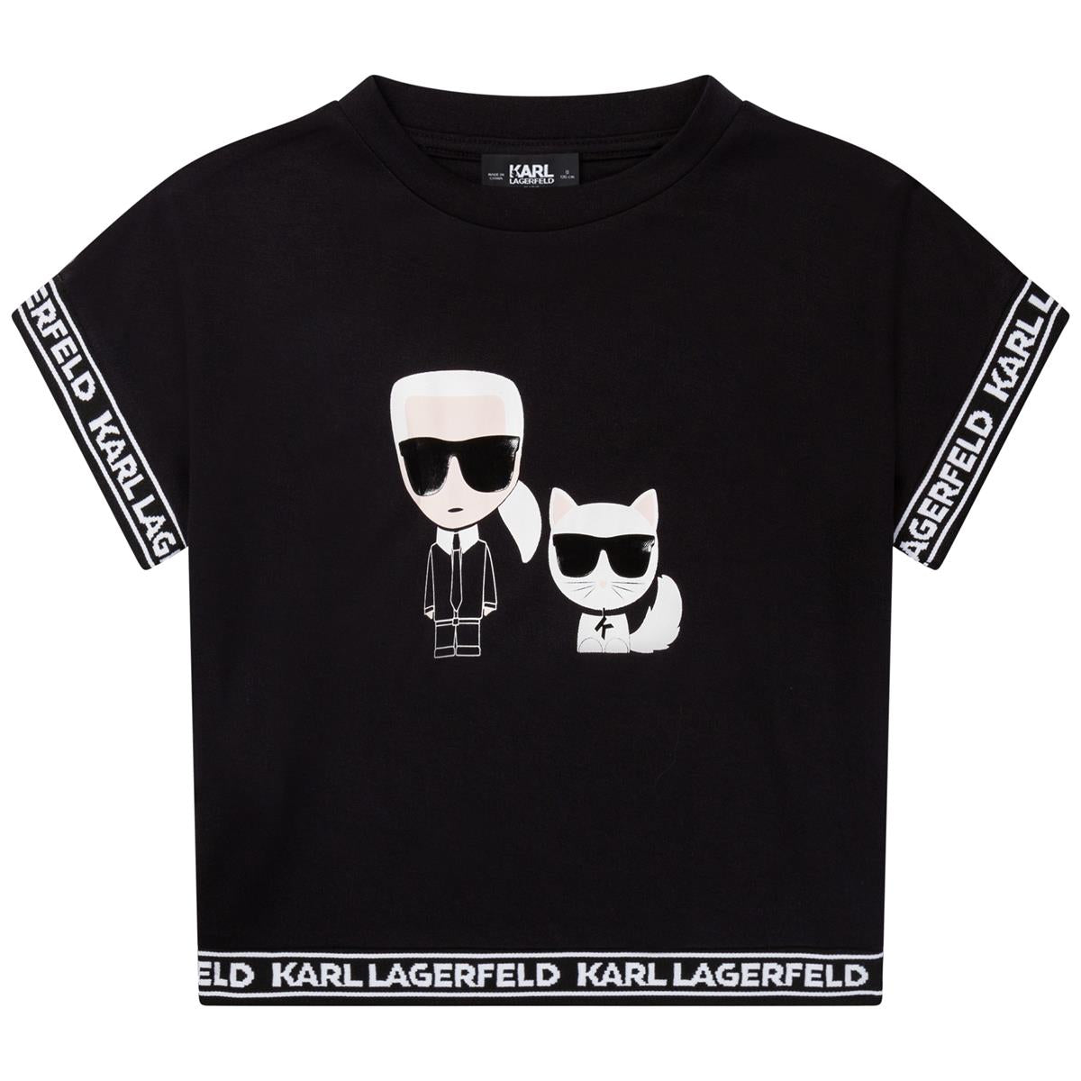 Boy & Girls Black T-Shirts