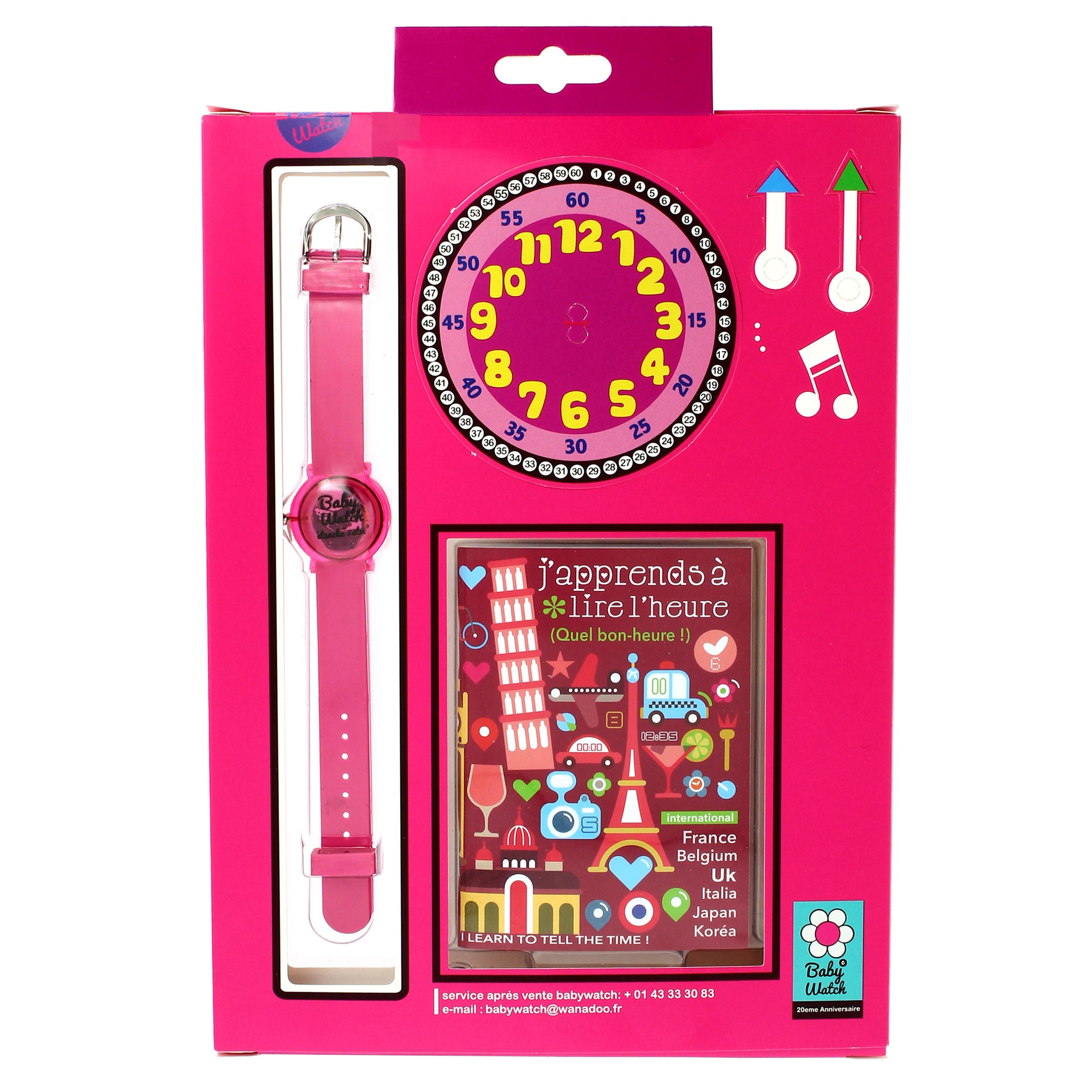 Girls Pink Ballerina Watch(6-9Y)