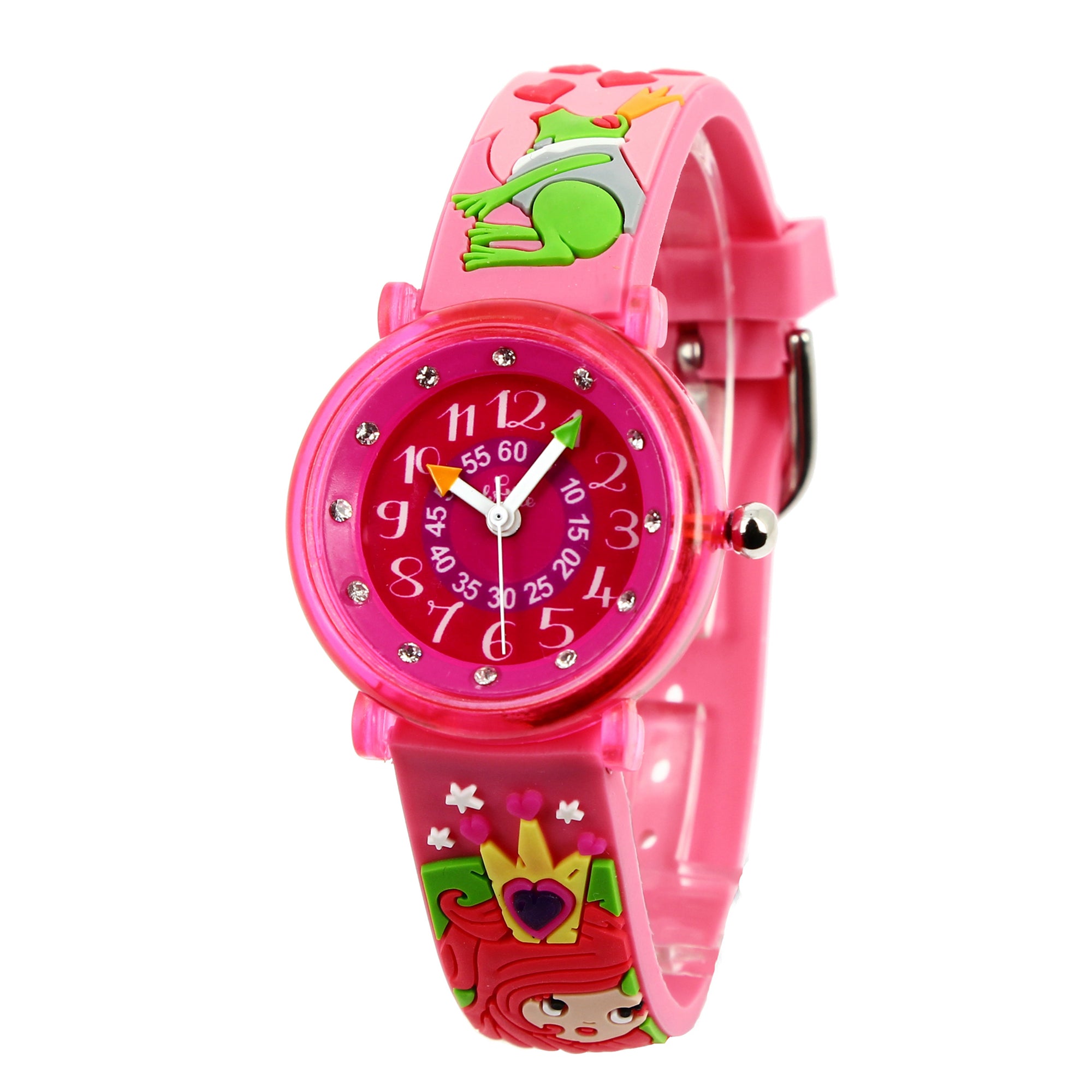 Girls Pink Girls Watch(6-9Y)