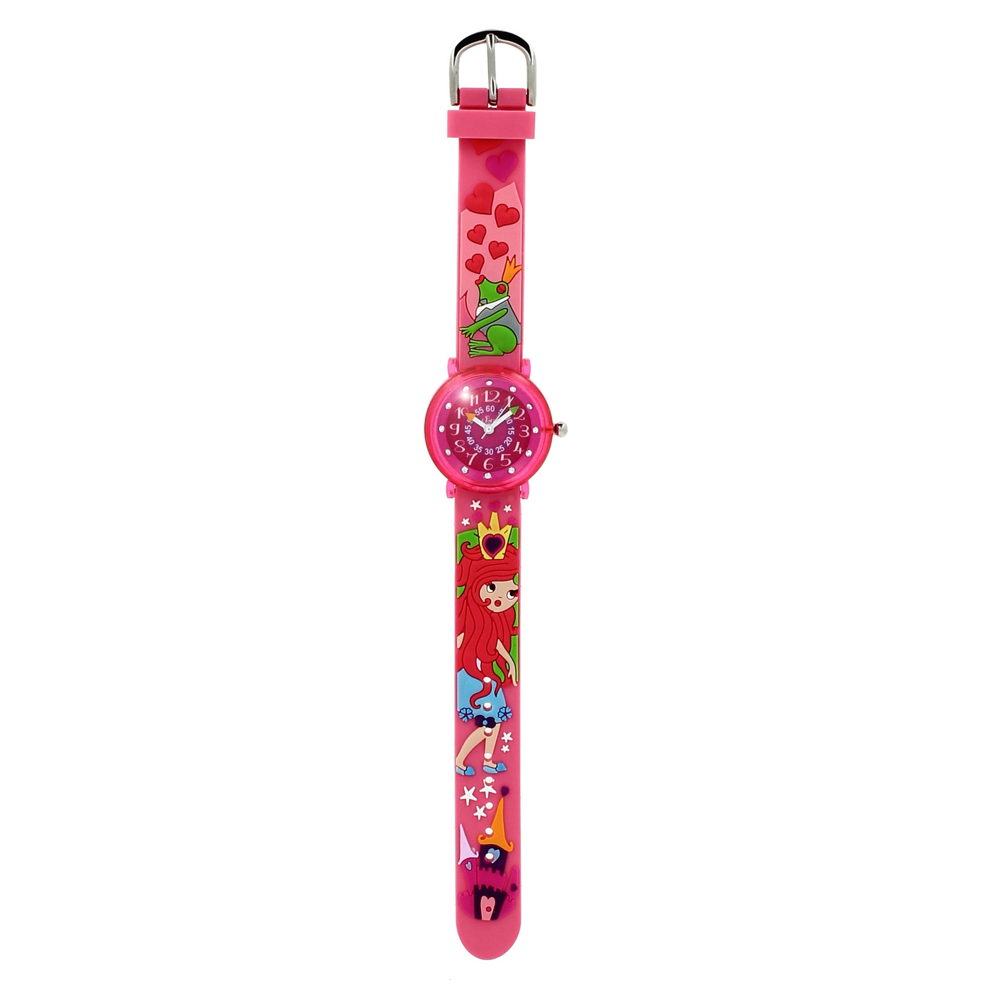 Girls Pink Girls Watch(6-9Y)