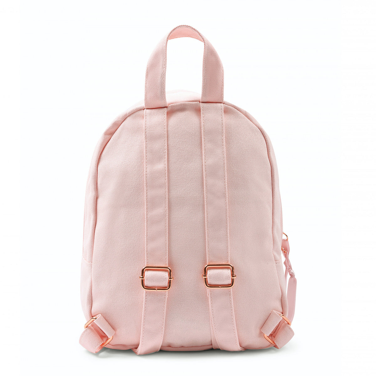 Sac à dos en coton rose pâle pour filles