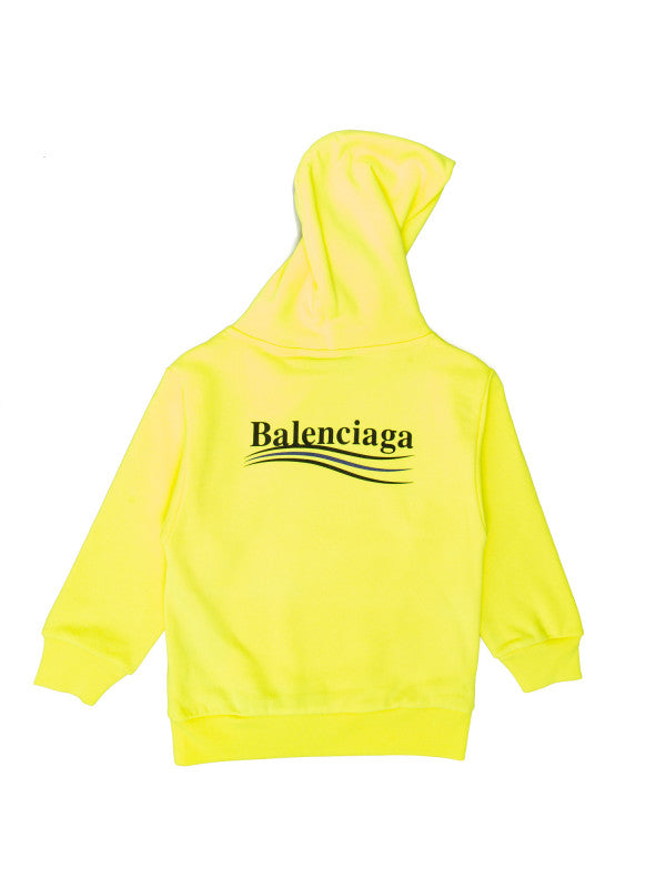 Boys & Girls Yellow Logo Hoodie