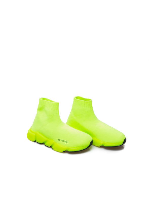 Boys & Girls Fluo Yellow Sneakers