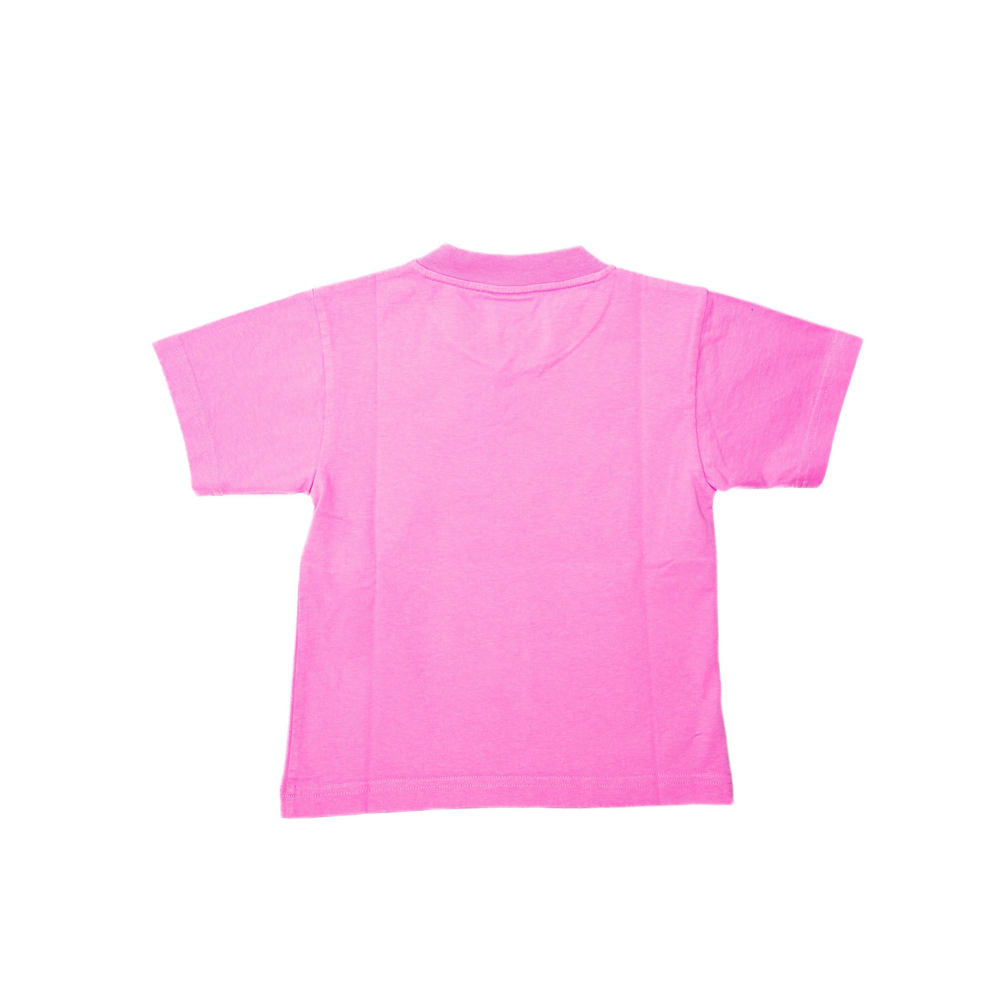 Boys & Girls Pink Logo Cotton T-Shirt