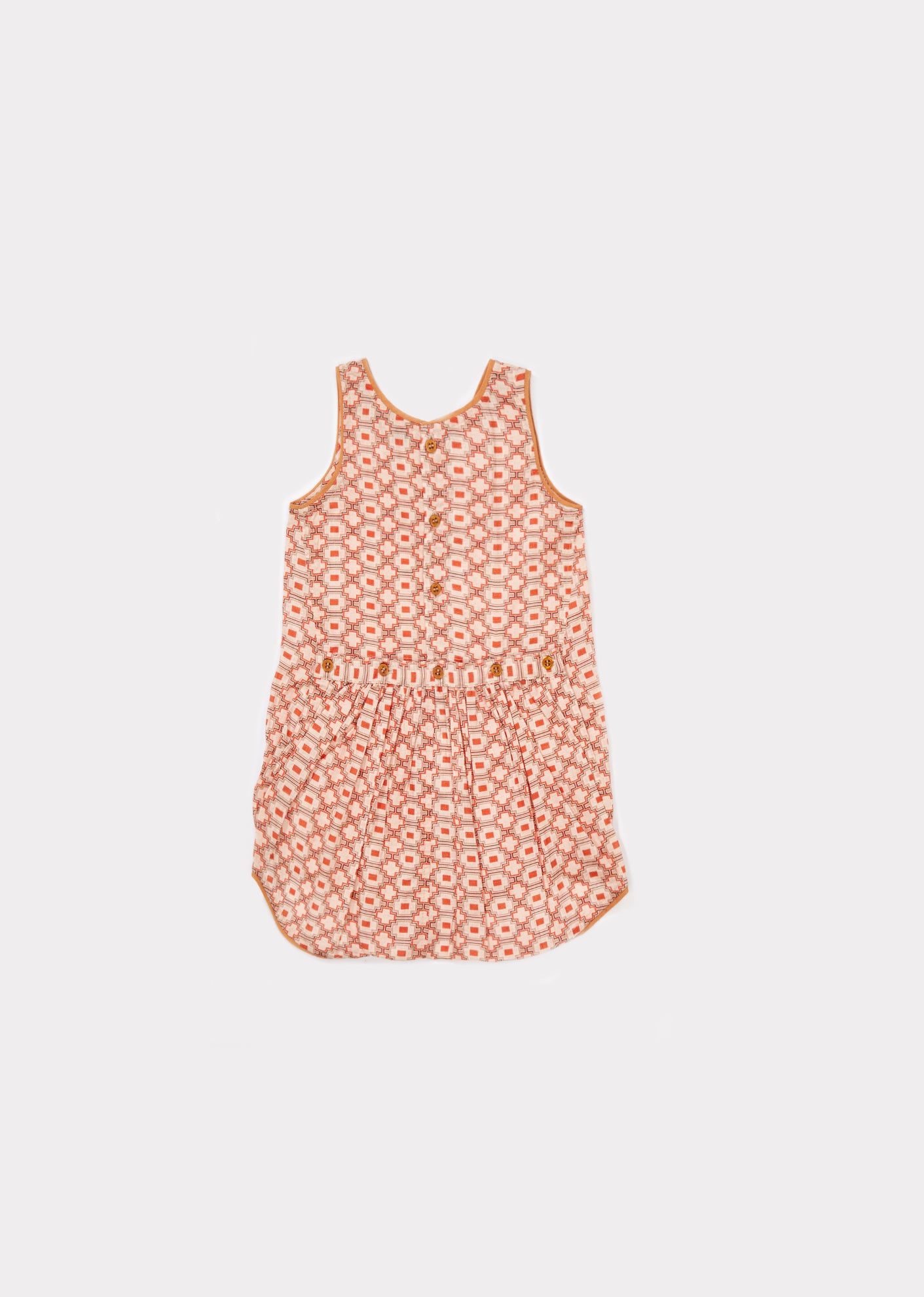 Baby Kaleido Ref Cotton Woven Romper