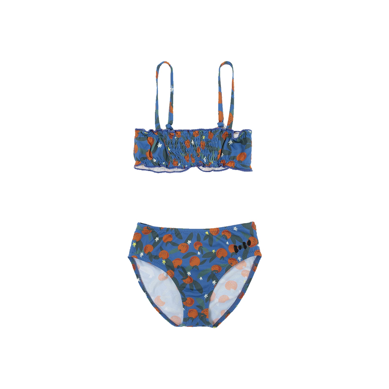 Girls Blue Orange Bikini