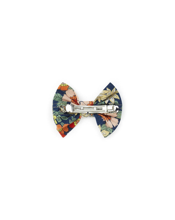 Girls Blue Floral Hair Clips