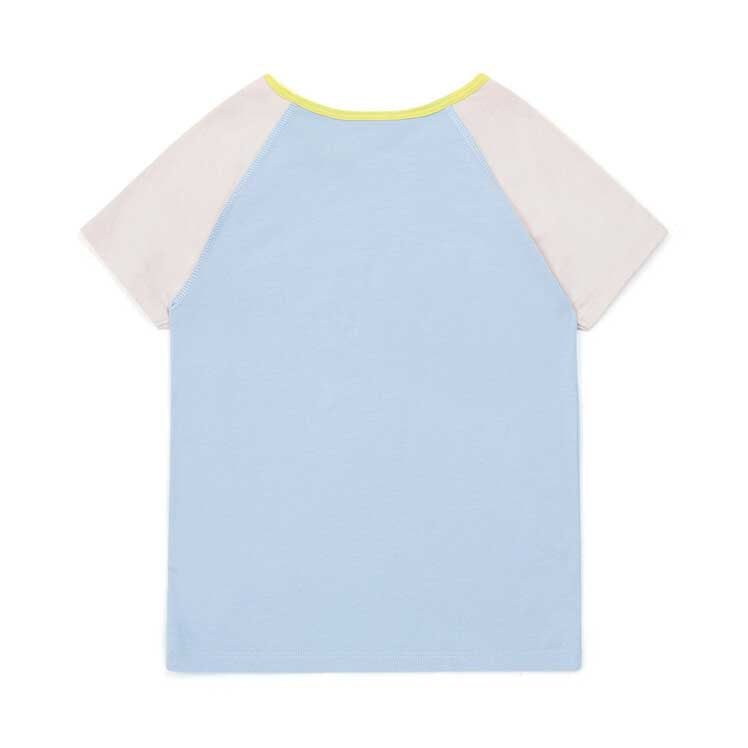 Boys & Girls Blue Cotton T-Shirt