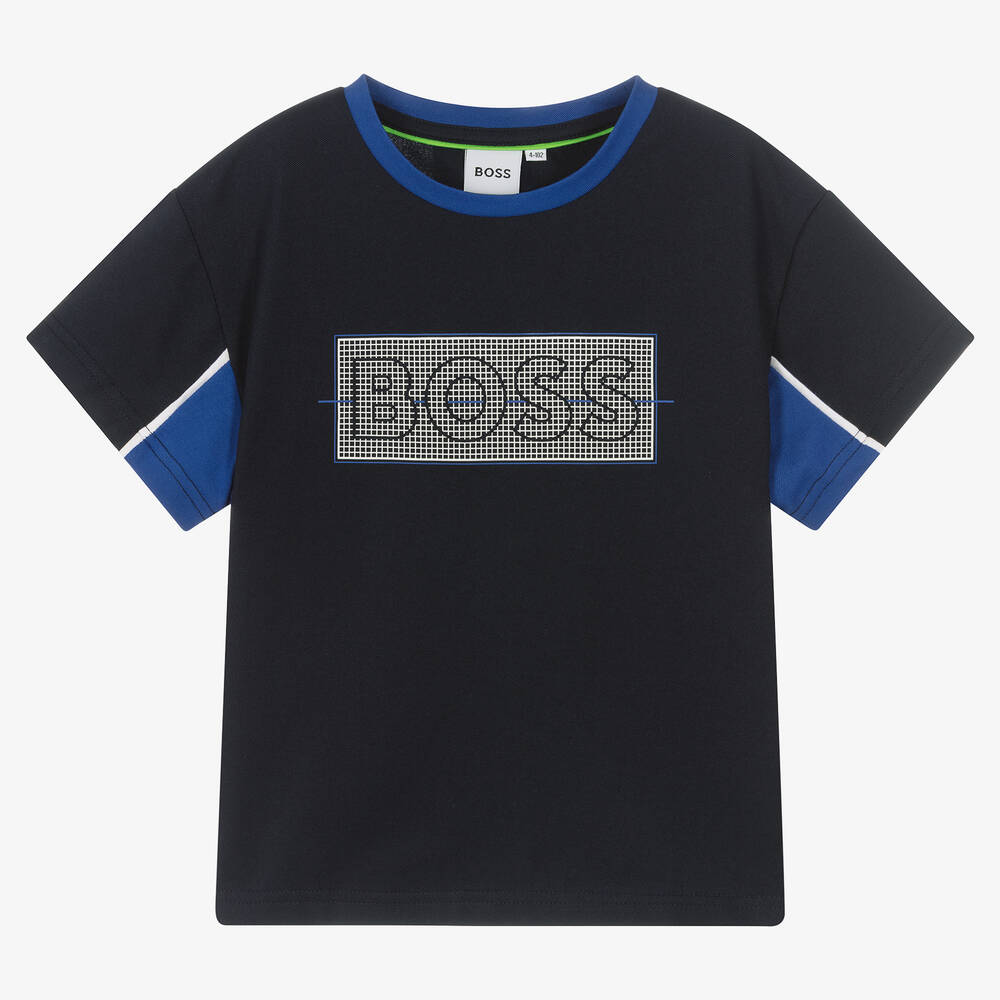 Boys Blue Logo T-Shirt