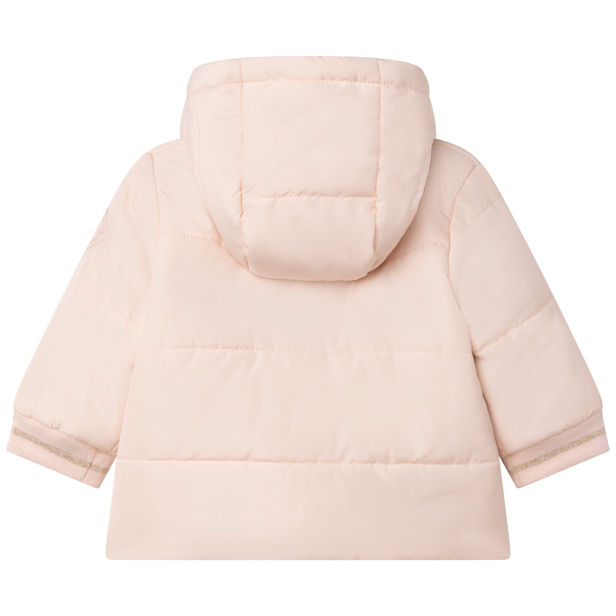 Baby Girls Pink Hooded Coat