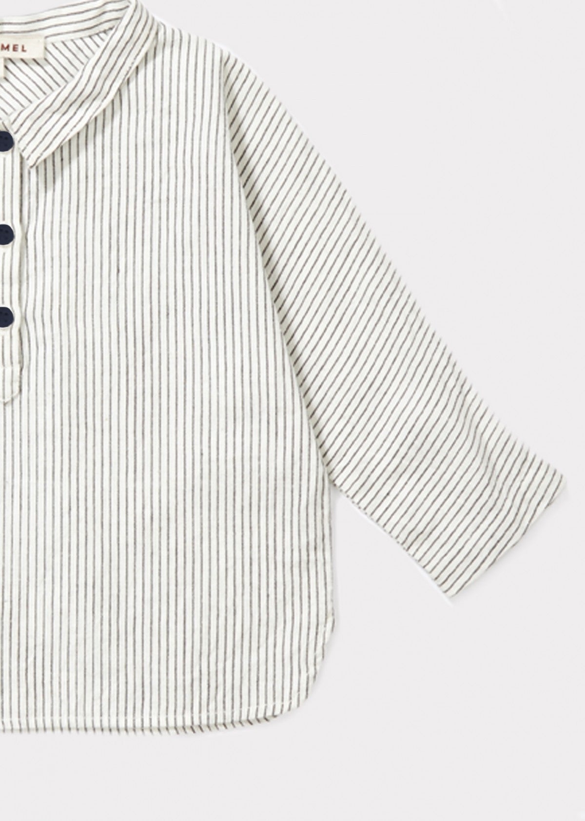 Baby Ecru Striped Shirt