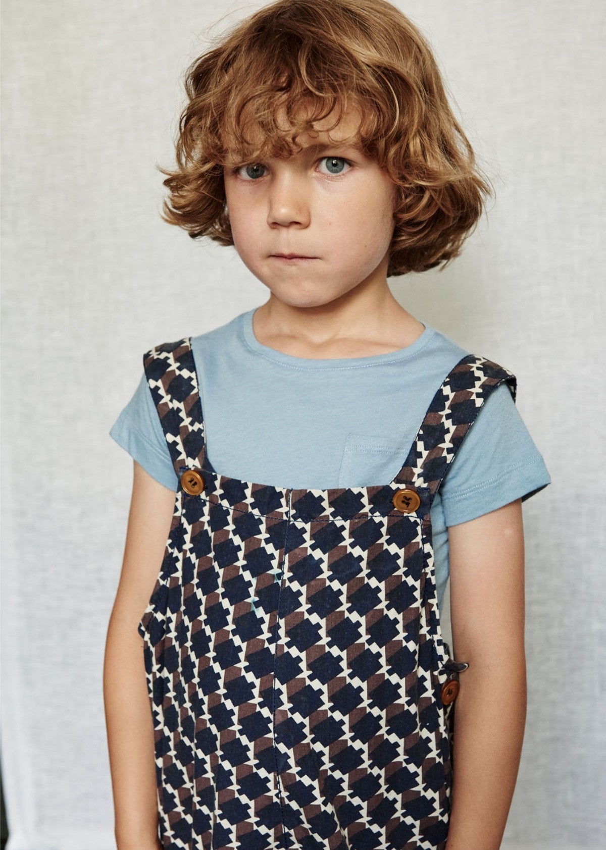Boys & Girls Cornflower Cotton Jersey T-shirt