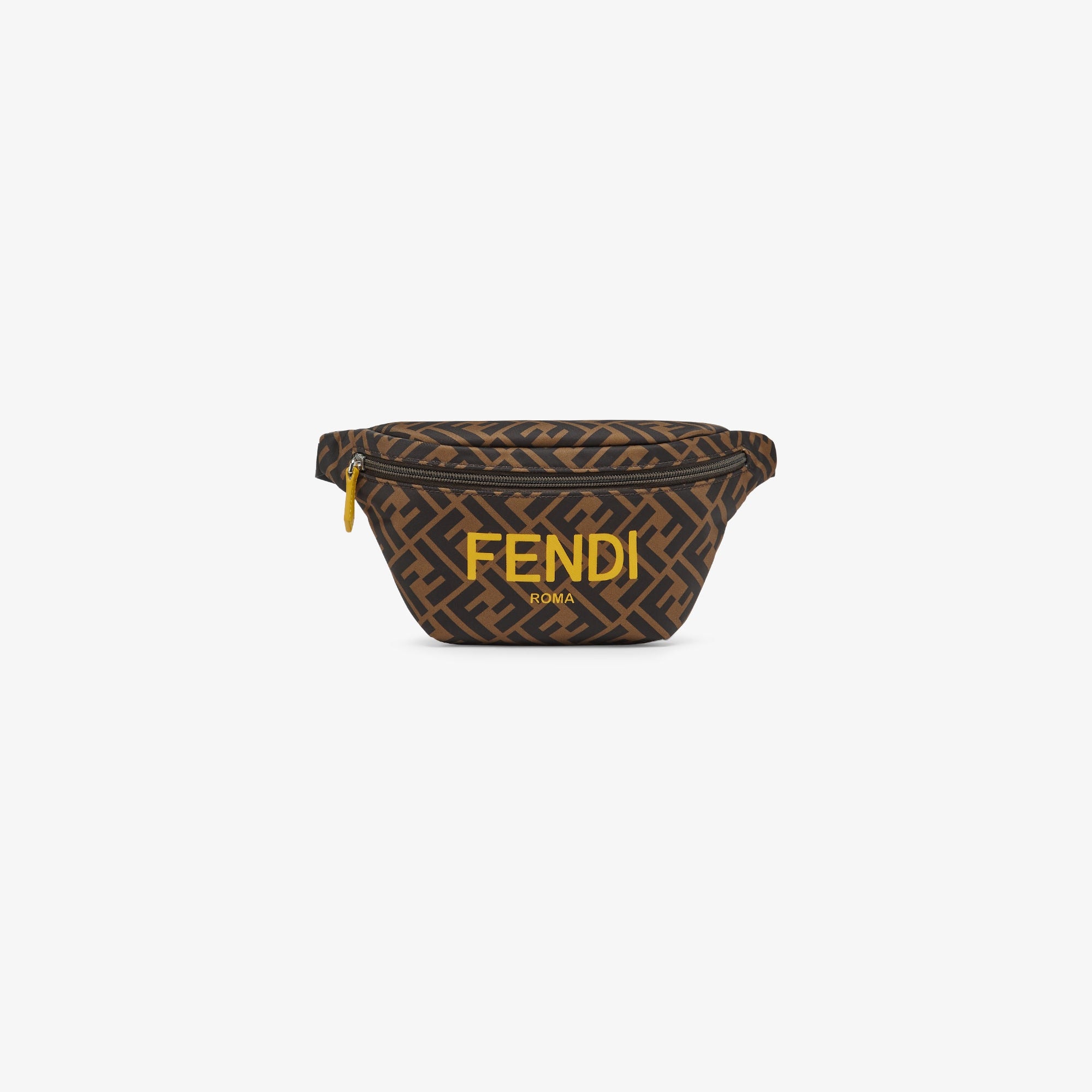 Boys & Girls Brown Logo Belt Bag