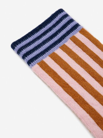 Striped long socks
