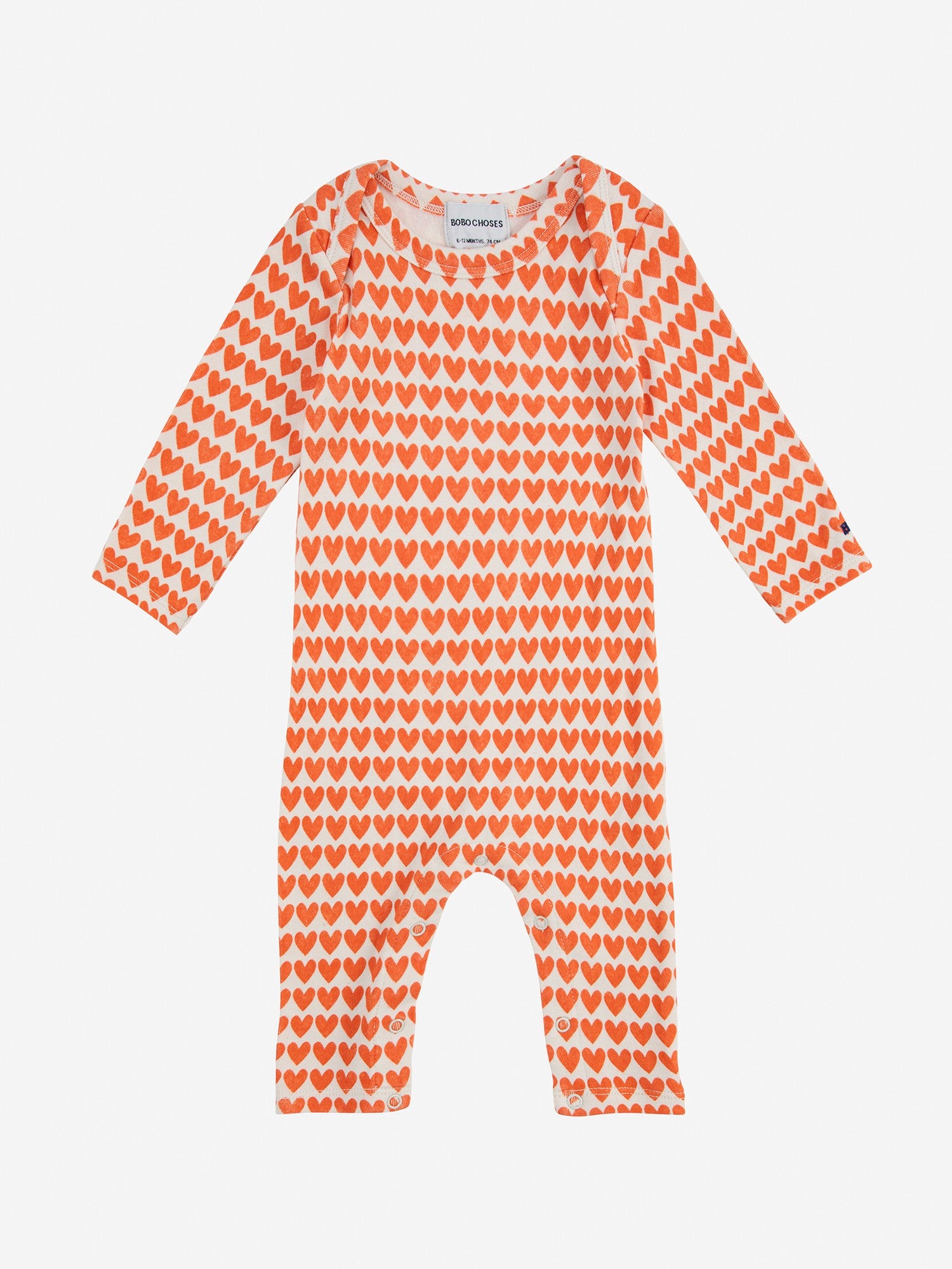 Baby Boys & Girls Pink Heart Babysuit