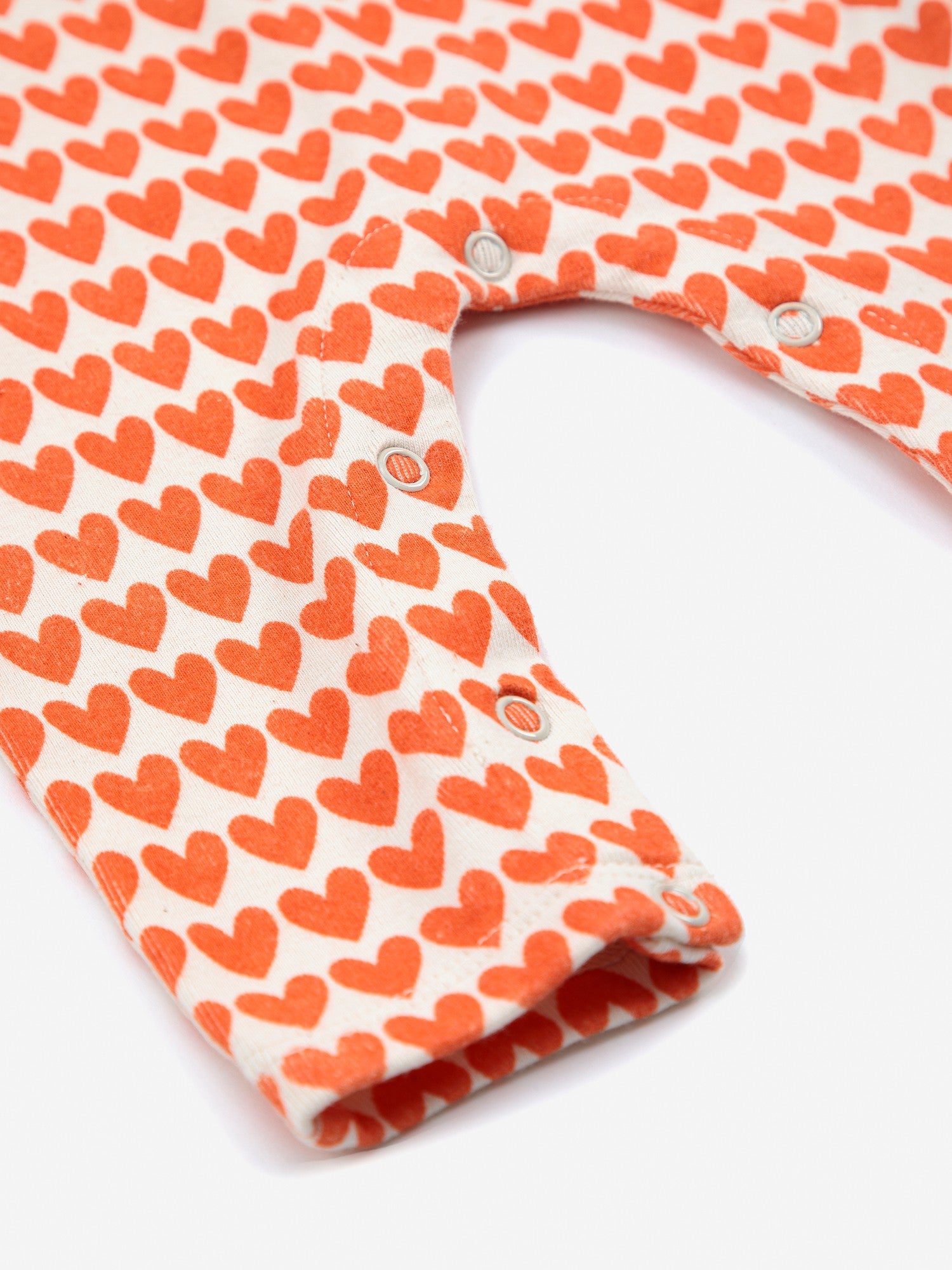 Baby Boys & Girls Pink Heart Babysuit