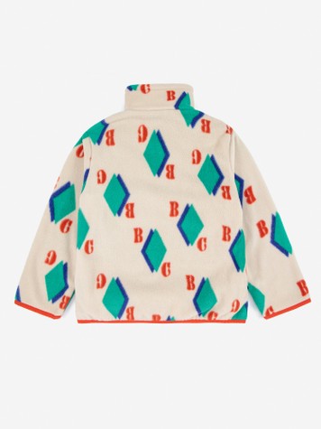 Boys & Girls Beige Fleece Jacket