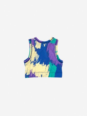 Girls Blue Sport Tank Top