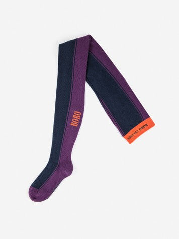 Girls Purple Tights