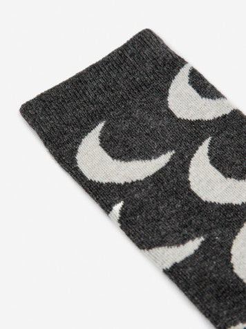 Boys & Girls Grey Cotton Socks